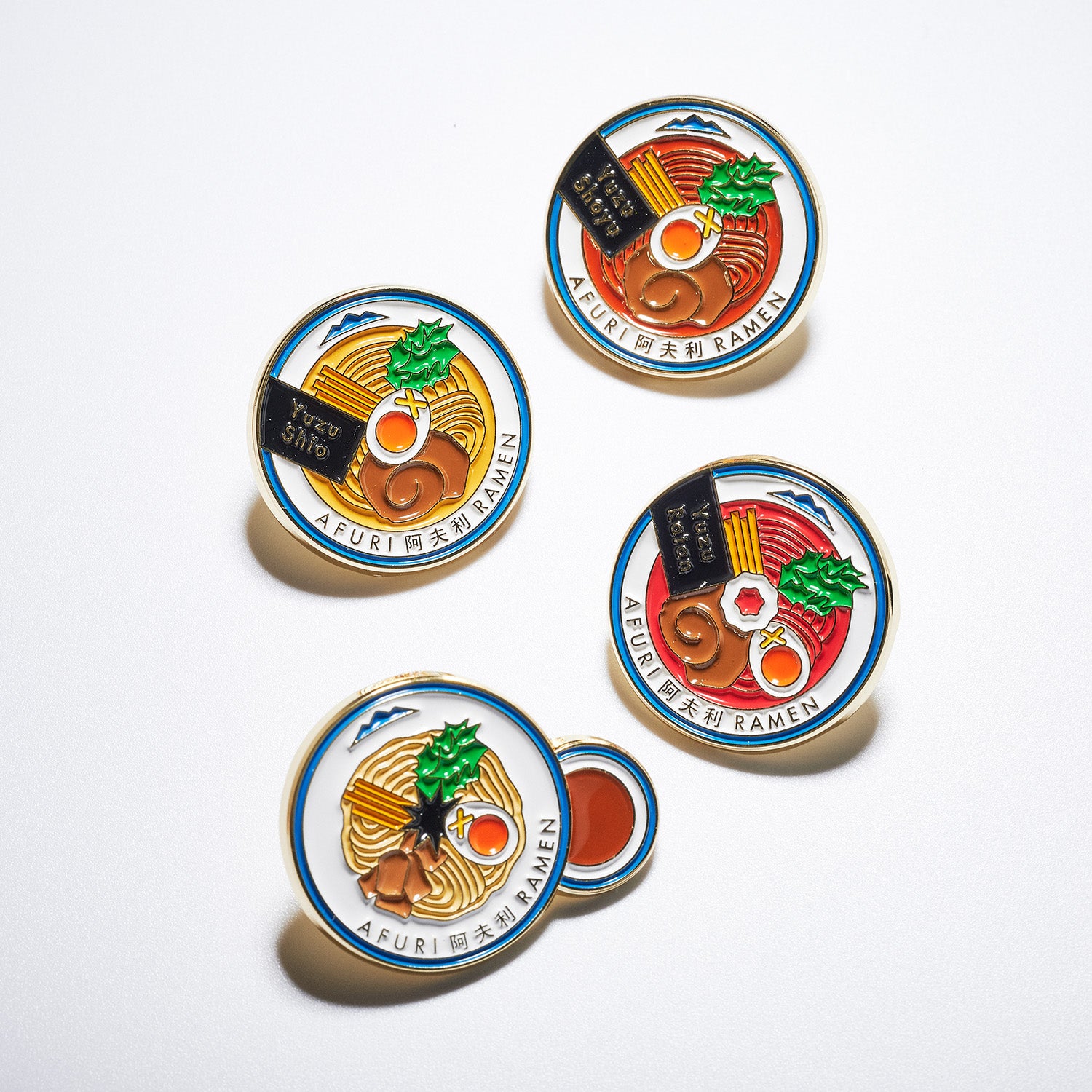 AFURI オリジナル ピンバッジ コンプリートセット