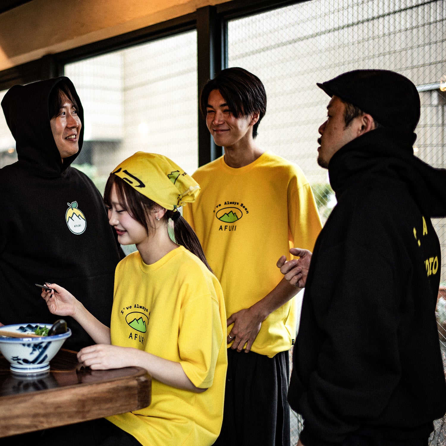 IAB STUDIO × AFURI Hoodie