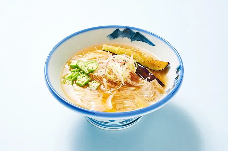 夏野菜の冷やしらーめん