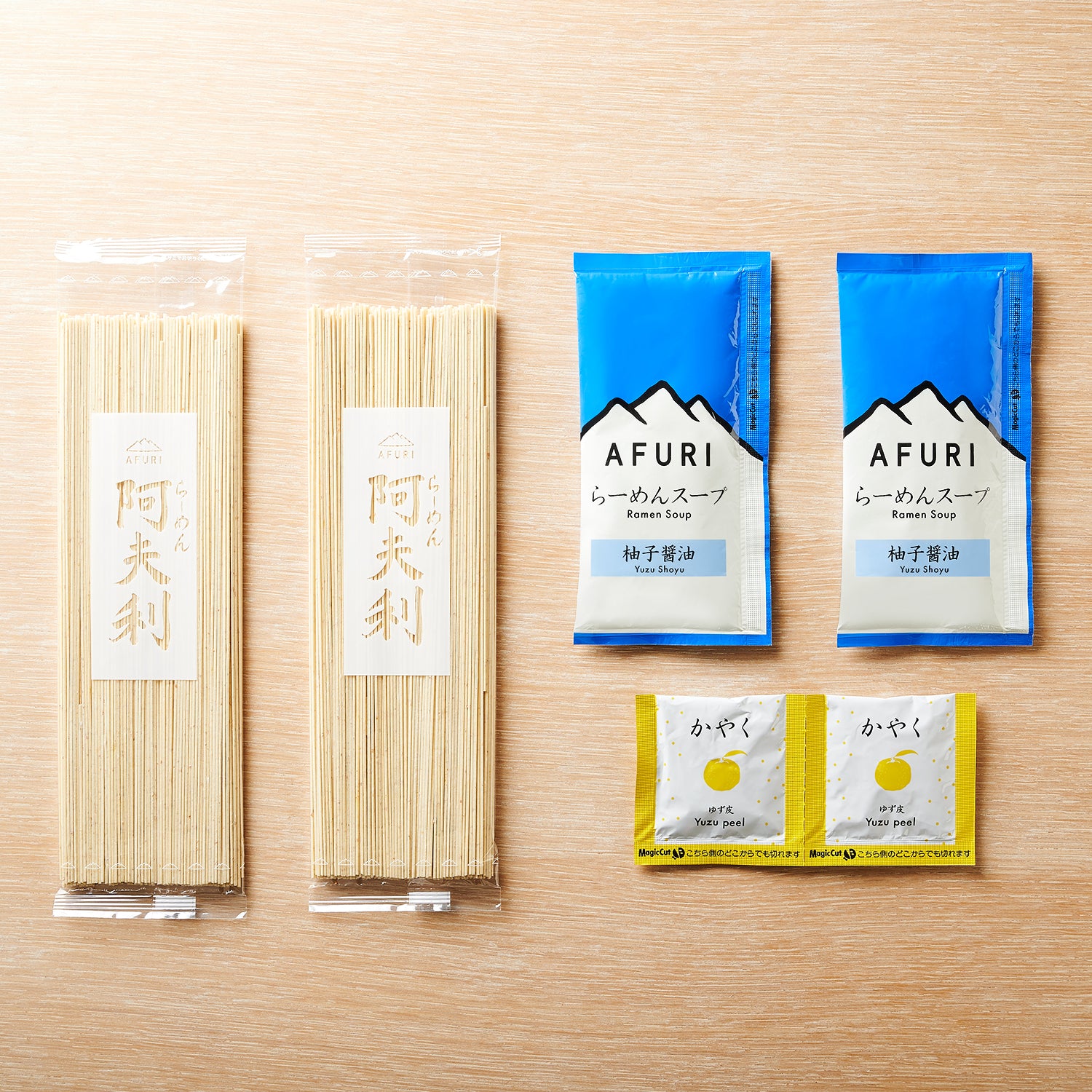 ＡＦＵＲＩ 柚子醤油らーめん （2食入）×20箱　送料無料