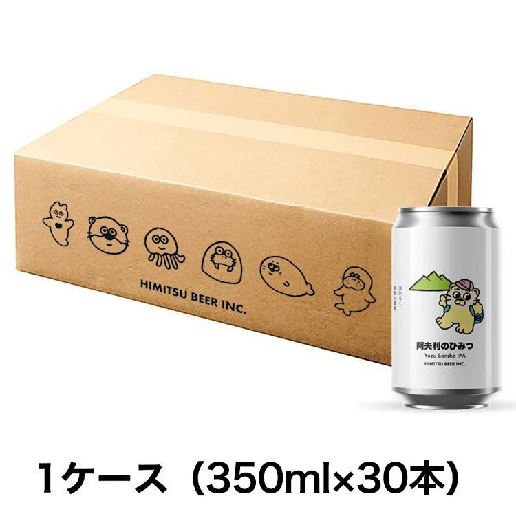 阿夫利のひみつ / Yuzu Sansho IPA 350ml（30本セット）［同梱不可品］ - らーめんAFURI 公式通販サイト