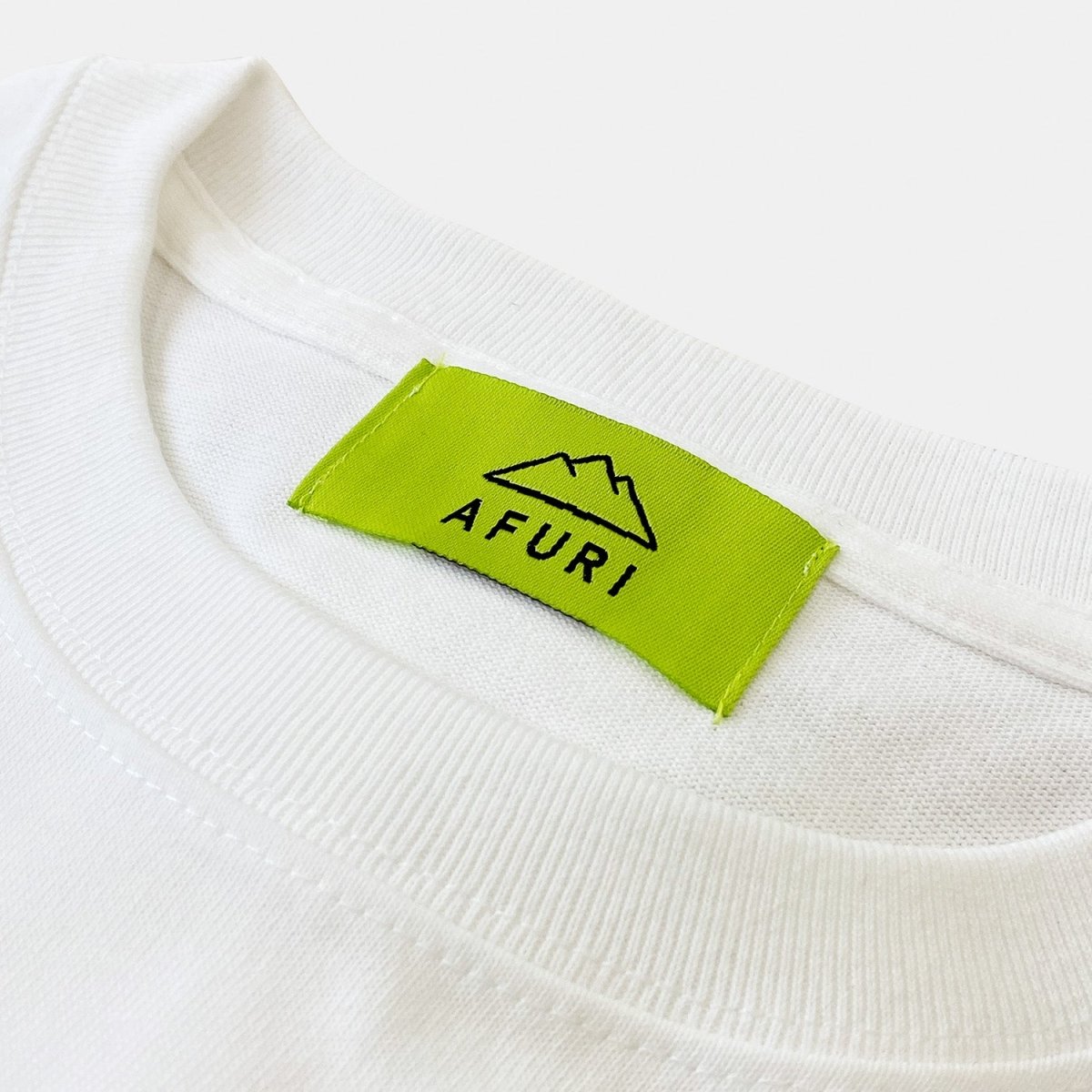 阿夫利 / 御朱印 タイポグラフィTシャツ（WHITE） - らーめんAFURI 公式通販サイト
