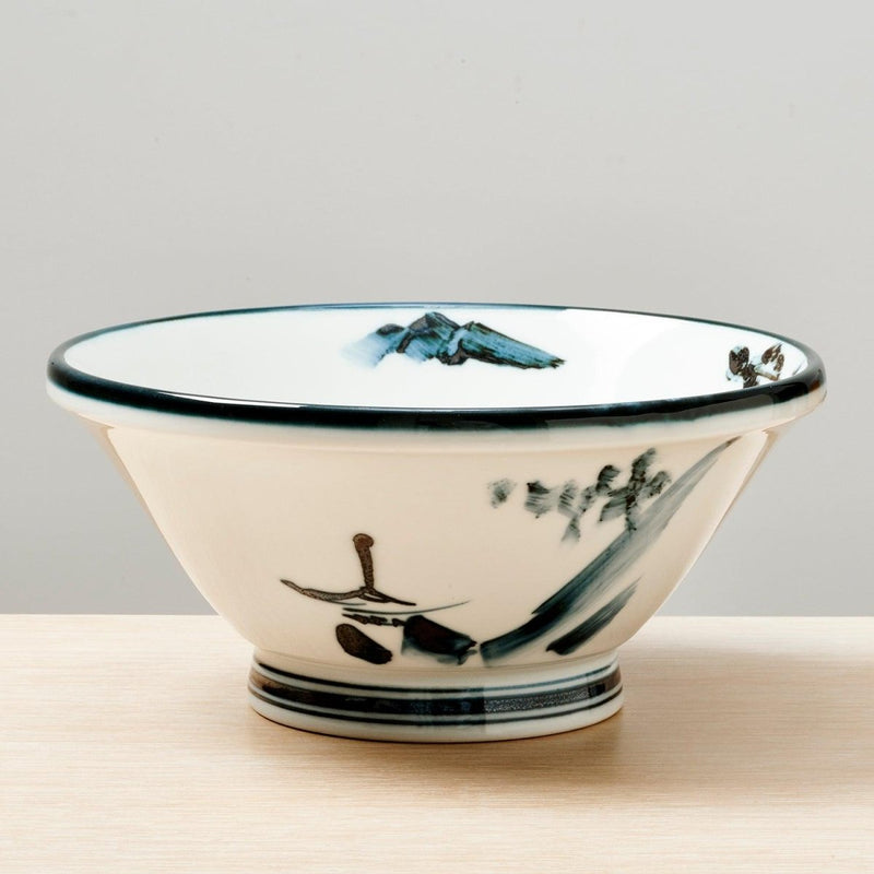 AFURI Shinko 原味拉麵碗(海軍藍)