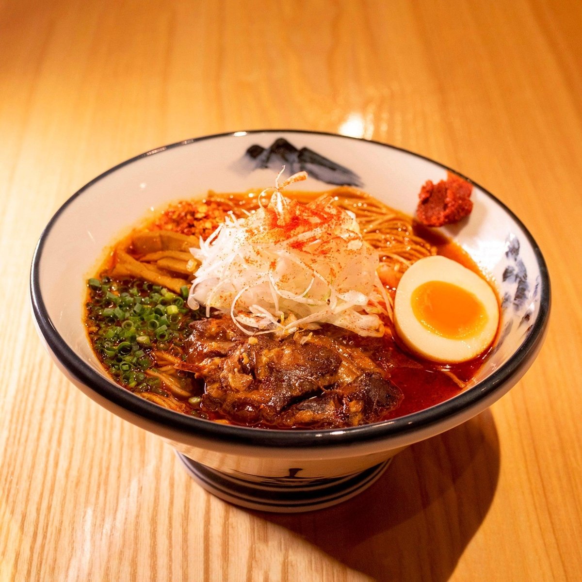 AFURI辛紅 オリジナル らーめん丼（黒紺） - らーめんAFURI 公式通販サイト