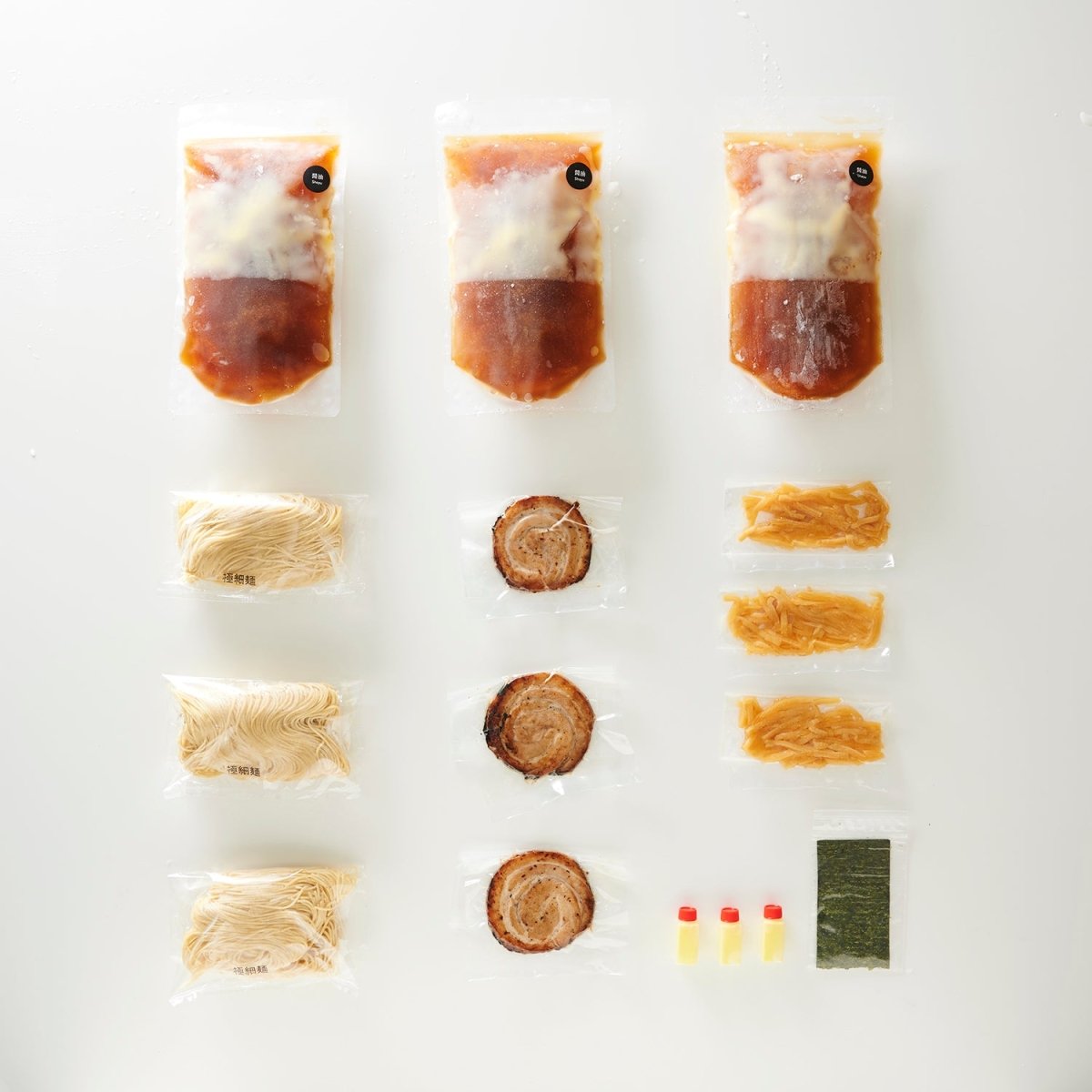 柚子醤油らーめん　3食入り - らーめんAFURI 公式通販サイト